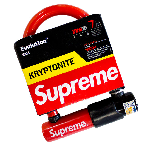 Supreme bike hot sale lock