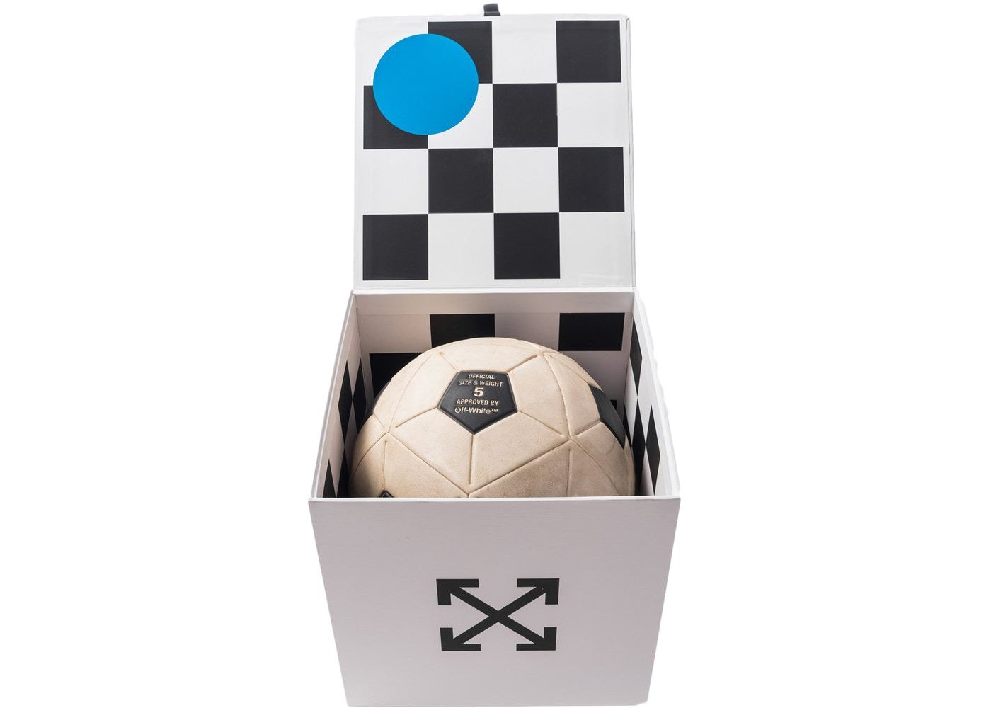 Nikelab x OFF-WHITE Magia Soccer Ball (White)