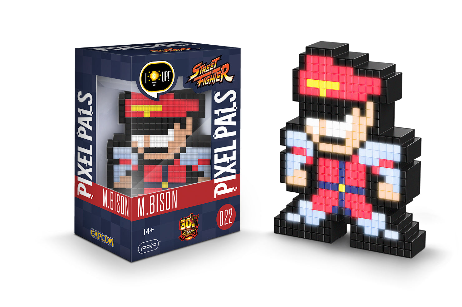M. Bison - Pixel Pals Street Fighter