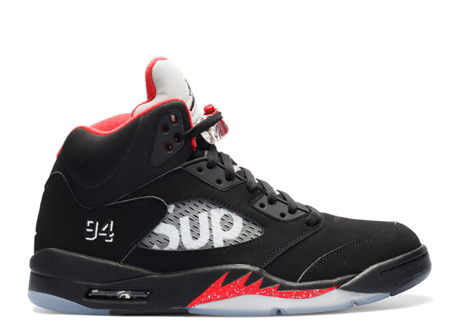 Air Jordan 5 Retro "Supreme" - Black